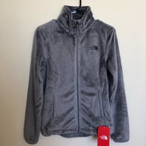 Women’s North Face Fleece Jacket Mid Grey